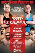 Watch Strikeforce Rousey vs Kaufman Movie2k