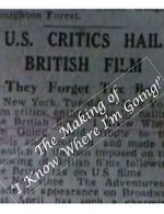 Watch I Know Where I\'m Going! Revisited Movie2k