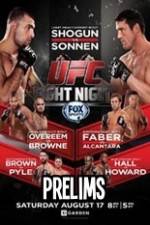 Watch UFC Fight Night 26 Preliminary Fights Movie2k