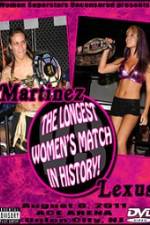 Watch Martinez vs Lexus Longest Match in History Movie2k