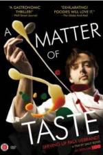 Watch A Matter of Taste: Serving Up Paul Liebrandt Movie2k