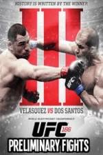 Watch UFC 166: Velasquez vs. Dos Santos III Preliminary Fights Movie2k