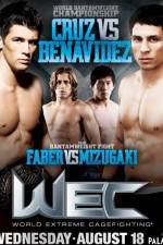 Watch WEC 50 : Cruz Vs Benavidez Movie2k